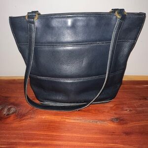 Vintage Coach #9098 Tribeca Leather Shopping Bag